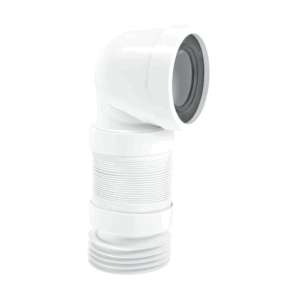 Flexible 90° WC Connector 4"/110mm 220-400mm
