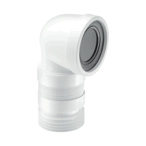 Flexible 90° WC Connector 4"/110mm 190-270mm