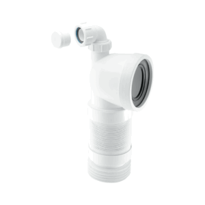 Flexible 90° WC Connector 4"/110mm 220-400mm 1.1/4