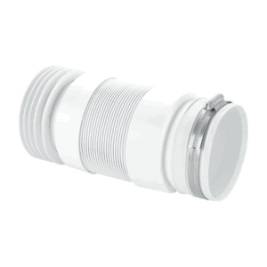 Flexible BTW WC Connector 3.1/2"/90mm 140-280mm
