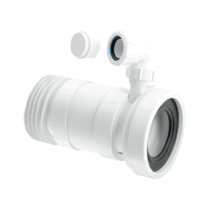 MC Flexible WC Connector 4"/110mm 180-380mm 1.1/4 Boss