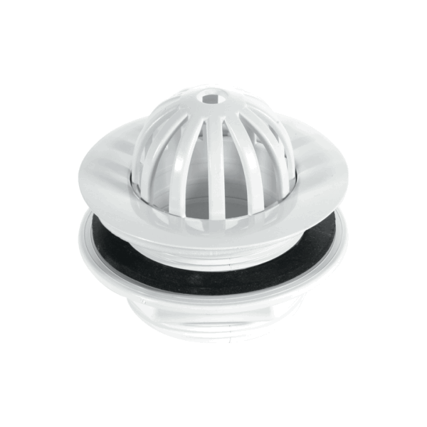 Urinal Waste 2" , 1.5/8" Tail Length White